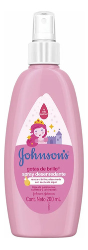 Johnsons Baby Spray Desenredante Gotas De Brillo 200ml
