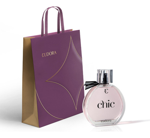 Eudora Chic: Colônia 95ml + Sacola Eudora