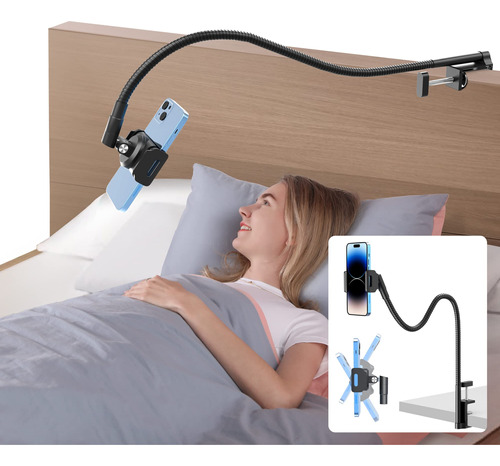 Elitehood Soporte Para iPhone Cuello Cisne Cama Escritorio