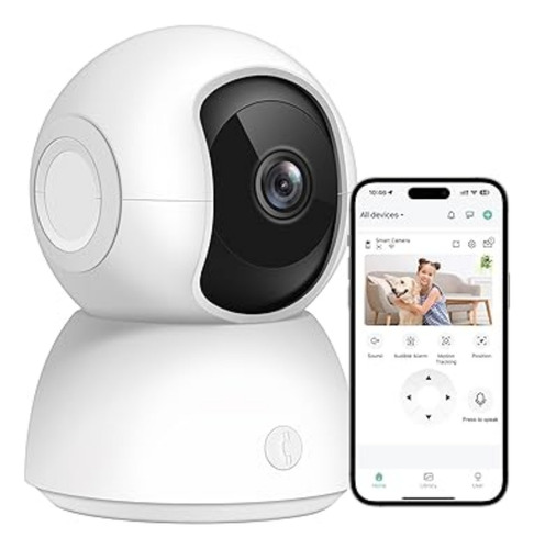 Camara Inteligente 360 Wifi Hd Sensor De Movimiento