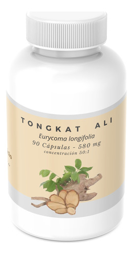 Tongkat Ali- 90 Cápsulas - Incrementa Testosterona