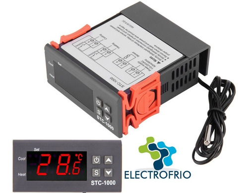 Controlador Digital De Temperatura Bivolt  10a  -50º~100ºc