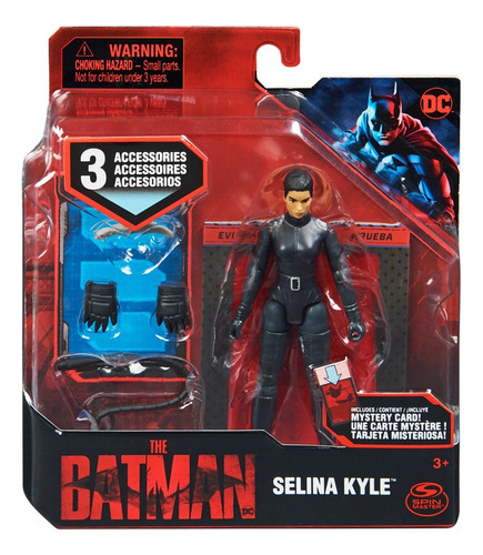 Figura De Acción Selina Kyle Dc The Batman Movie 3