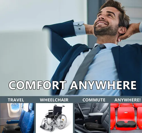 Comfilife Cojín De Asiento Cómodo De Alta Calidad