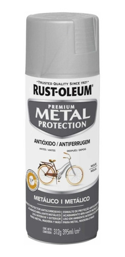 Aerosol Metal Protection Níquel Metálico Rust Oleum Sibaco