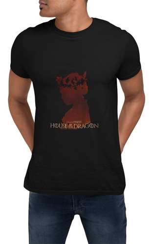 Polera Unisex House Of Dragons Casa De Dragones Reina Algodo