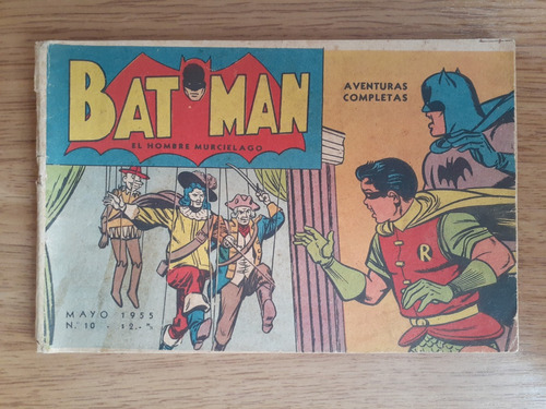 Cómic Batman Número 10 Editorial Muchnik 1955