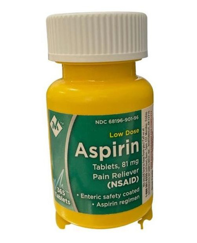 Imagen 1 de 1 de Aspirina Baja Dosis 365 Pastillas Member's Mark