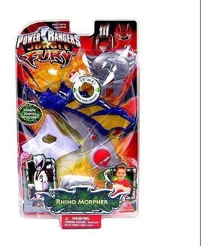 Power Rangers Jungle Fury Rhino Morpher Juego De Rol De