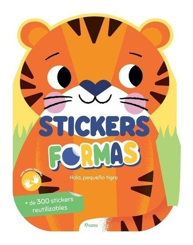 Libro Con Stickers - Hola Pequeño Tigre - Auzou 
