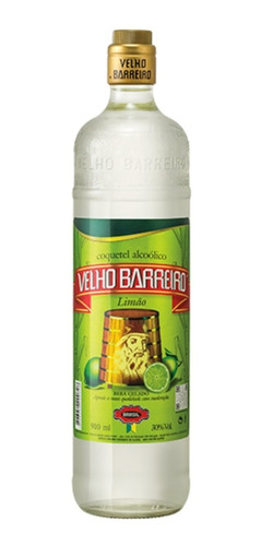 Cachaca Velho Barreiro Limon. Quirino Bebidas