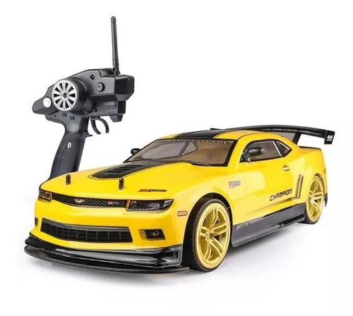 Carro de Controle Remoto Drift c/ Carregador Amarelo no Shoptime