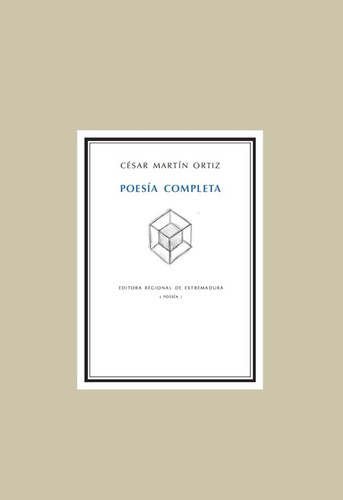 Libro Poesã­a Completa - Martã­n Ortiz, Cã©sar