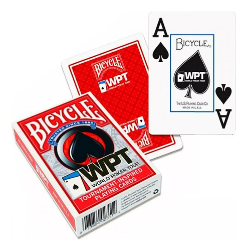 Cartas Bicycle Originales Wpt World Poker Tour