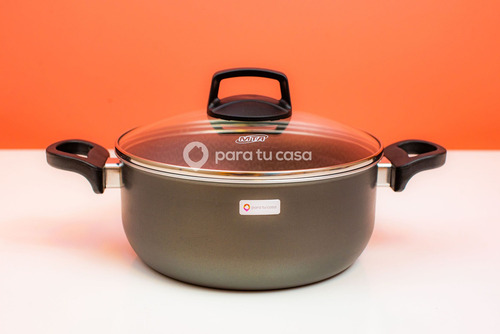 Batería Cocina Olla Cacerola Aluminio Teflón Madri 5p Mta