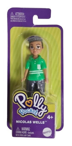 Boneco Nicolas Wells Polly Pocket Fwy19