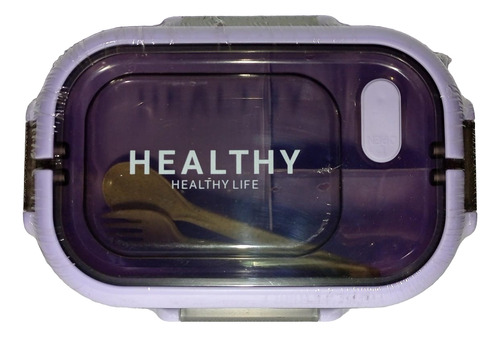 Pote De Marmita Box Food Com Divisoria 1200 Ml Com Talheres