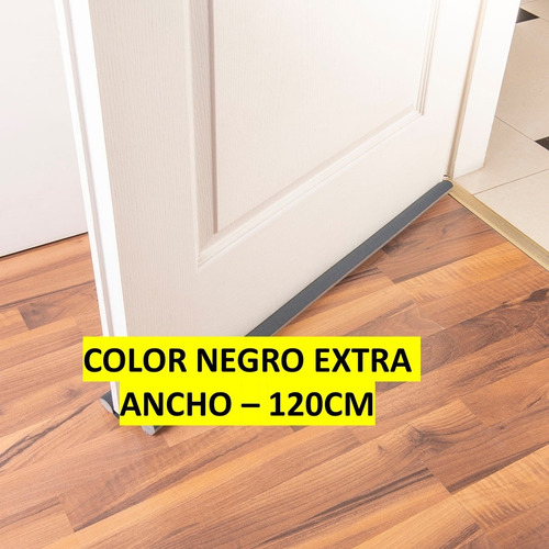 Zócalo Burlete Suprabond Doble Extra Ancho 120cm - Negro