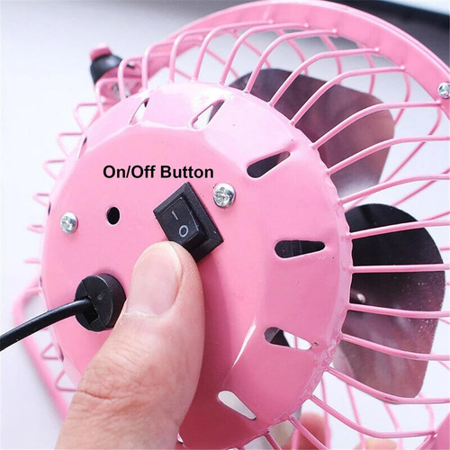 Usb Ventilador De Escritorio 6 Pulgada Metálico 1pcs