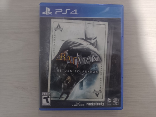 Batman Arkham City Y Asylum, Formato Físico (dos Cd)