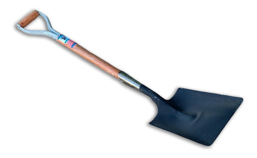 Pala Ancha De Palear Marca: Bufalo Cabo De Madera Color Negra