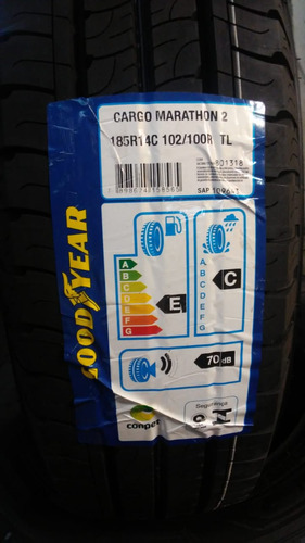 Kit 4 Pneus 185 R14 Goodyear Marathon 2 102/100r (carga)