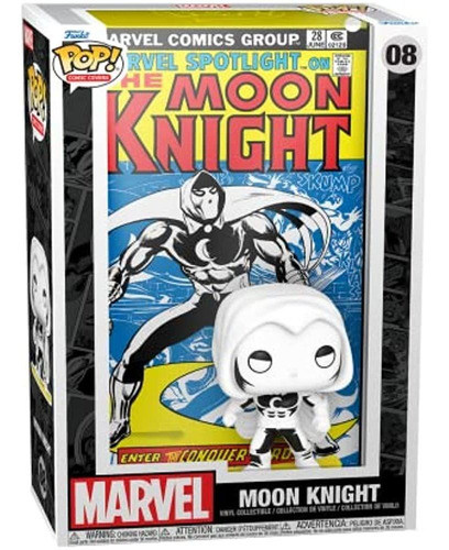 ¡funko Pop! Portada Del Cómic: Marvel - Moon Knight