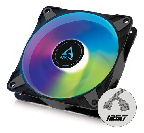 Arctic P12 Pwm Pst A-rgb - Ventilador De Carcasa Pwm De 4.7.