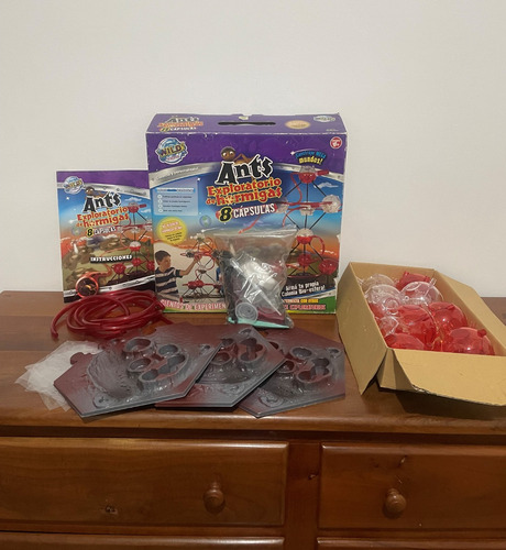 Juego Mesa Ants Exploratorio De Hormiga Sin Uso 8 Capsulas (Usado)