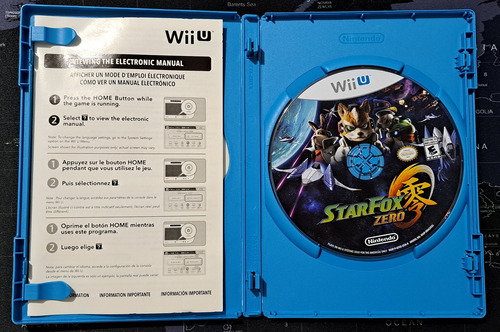 Nintendo Wii U Starfox Zero Wii U Games (Usado)