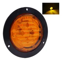 Comprar Plafón 26 Led Redondo Alta Baja Estrobo Slim 12-24v Camion