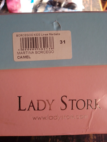 Borcegos N31 Color Camel Lady