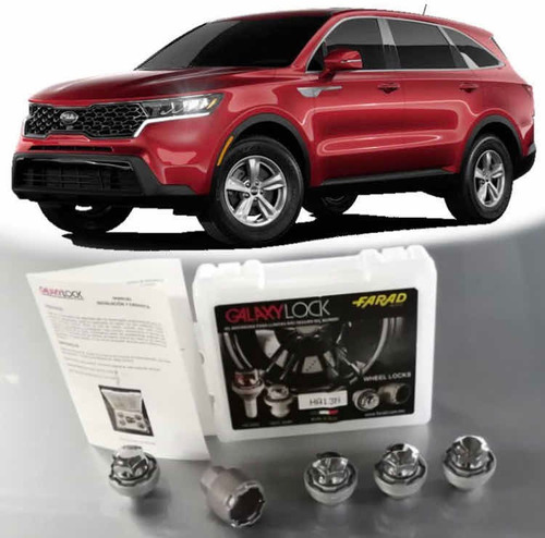 Tornillos De Seguridad Galaxilock Kia Sorento 2022