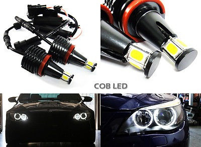 H8 Cob Led Angel Eyes Halo Anillo Luz 20w Para Bmw E90 E92 E