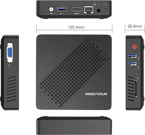 Imagen 3 de 3 de Mini Pc Celeron N4020 Ddr 4gb Almacenamiento 64gb