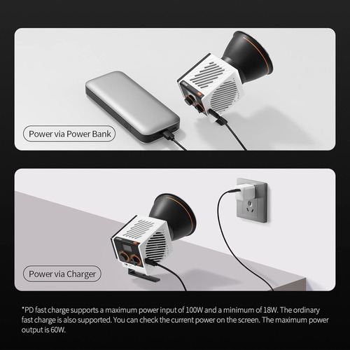 Zhiyun Molus G60 Combo 60w Led Video Light Cct 2700k