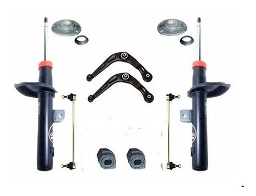 Kit Tren Delantero Peugeot 206 207 Completo + Amortiguadores