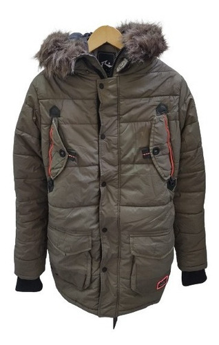 Imagen 2 de 10 de Campera Parka Tech Rusty Nordical Importada /potenza Shop