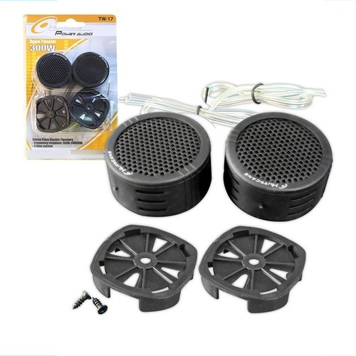 Par De Mini Tweeters Para Auto 1 1/2