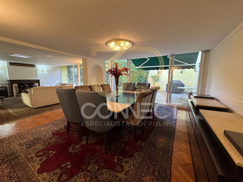 Casa En Renta O Venta En Lomas De Chapultepec 4r/3.5b/4e - Terraza - 600m2
