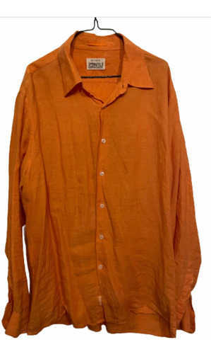 Camisa Springfield Talle L-xl  Naranja Como Nueva Original