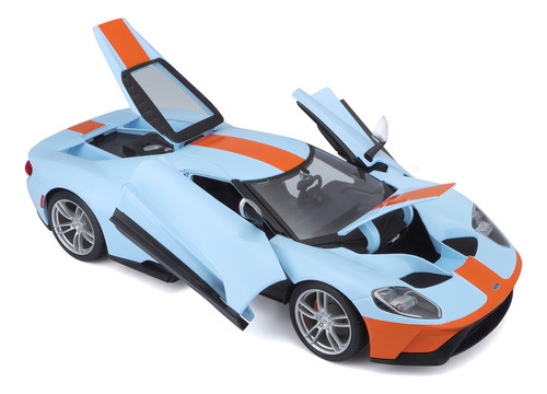 Maisto Special Edition 2017 - Vehículo Ford Gt Diecast (a escala 1: 18), Color Celeste