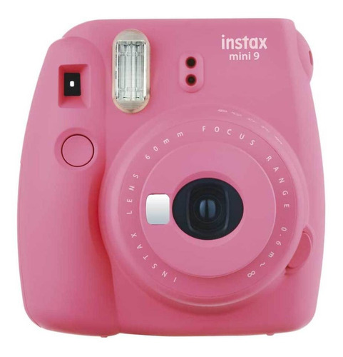 Cámara Instantánea Fujifilm Instax Mini 9 - Rosa Flamingo