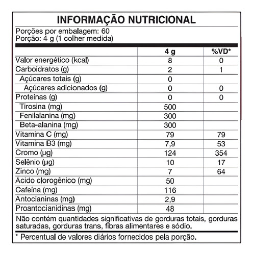 Termo Plus Vitafor 240g Tangerina Com Chá Verde