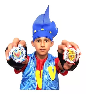 Beyblade Valt Aoi Disfraz De Beyblader Exclusivo Talla 10-12