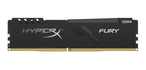 Imagen 1 de 2 de Memoria RAM Fury DDR4 gamer color negro  8GB 1 HyperX HX432C16FB3/8