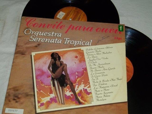 Lp Vinil - Orquestra Serenata Tropical - Convite Para Ouvir