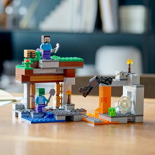Kit De Construcci n Lego Minecraft La Mina Abandonada 21166