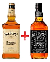 Comprar Whisky Jack Daniels Nr 7  + Jack Daniels Honey 1000ml 