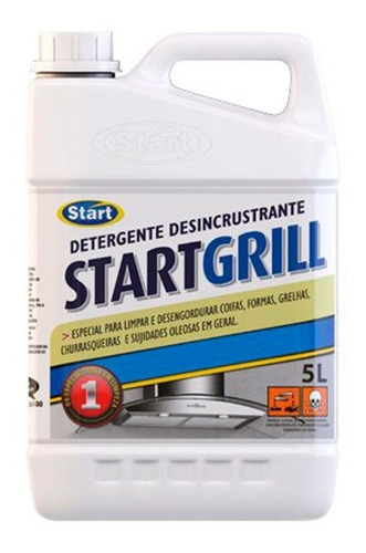 Start Grill Detergente Desincrustante Alcalino 5 Litros